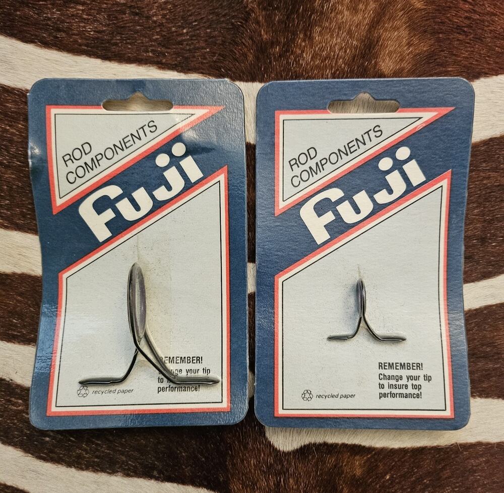 Vintage Fuji Rod Components Rod Replacement Guides Lot Of Two BSVLG30C BSVLG16C